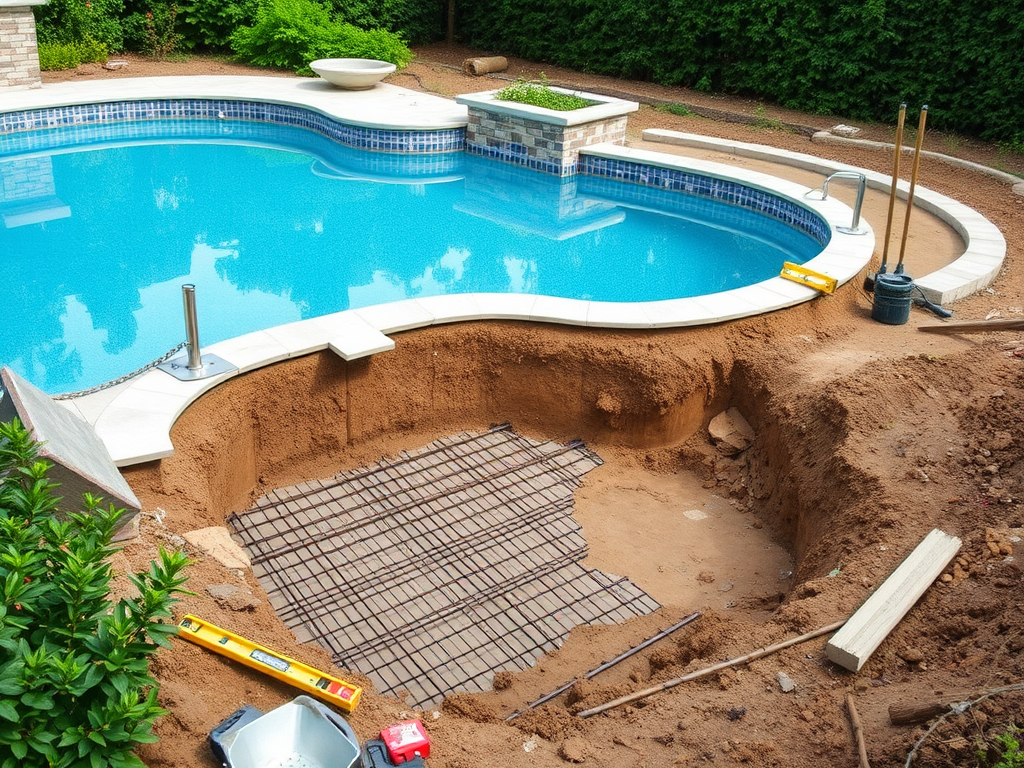 Construction piscine